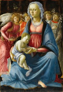 Madonna with Child and Five Angels